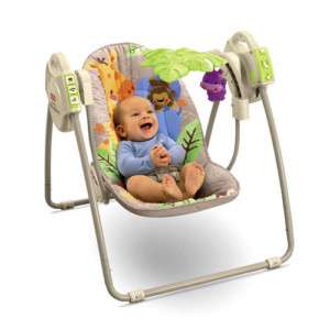 FISHER PRICE KHAKI SANDS OPEN TOP TAKE ALONG SWING NEW  
