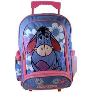    Eeyore Large Rolling Luggage Backpack (AZ2311): Toys & Games