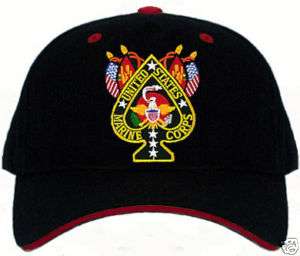 US Marine Corps Spade Emblem Military Ball Cap FREE SHP  
