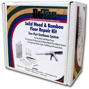 DriTac Solid Wood Bamboo Floor Repair Kit. Hollow Spots  