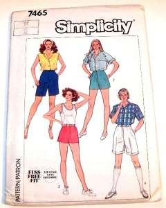 Simplicity Pattern Womens Clothing Pattern Shorts Patterns Pattern 