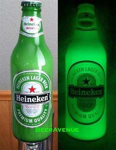 Heineken Lager Glowing beer tap handle  