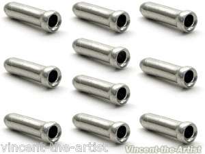 10) Bicycle Cable End Caps Tips   For Brake or Derailleur Bicycle Bike 