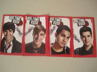 Airheads   Lot of 6 + Big Time Rush card (James, Logan, Kendall, or 