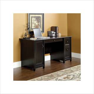 Sauder Edge Water Computer Desk in Estate Black [371001]