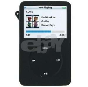 Black Silicone Case For iPod Video 30G Classic 80G 120G 877083006225 