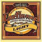 Ernie Ball 2004 Earthwood 80/20 Bronze Light Acoustic Guitar Strings