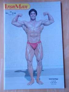 IRONMAN bodybuilding muscle workout magazine/ERNIE SANTIAGO 11 80 