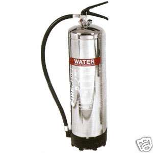 Litre Chrome Water Additive Fire Extinguisher  