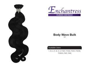 Enchantress Body Wave Bulk 18   Premium Human Hair Braiding  