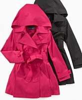 Rothschild & Co. Kids Coat, Girls Hooded Trench Coat