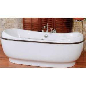   Tubs 1272KV Alcove Magnolia Free Standing Bathtub with Double Casing
