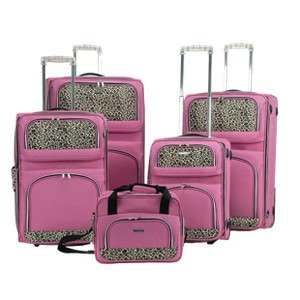 Target Mobile Site   Rockland Luggage Set   5pc   Pink