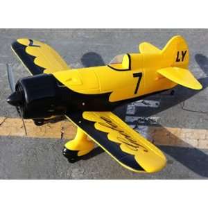  Excellent Performance 4 CH Yellow Gee Bee Racer Radio Remote Control 