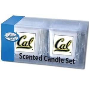  CAL BEARS OFFICIAL LOGO CANDLE SET: Home & Kitchen