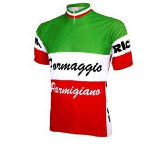    World Jerseys Mens Formaggio Italia Cycling Jersey Clothing