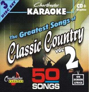 Chartbuster Karaoke 5030 Classic Country Greatest Songs  