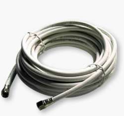 lot   50 ft RG 6 White COAX CABLE RG6 Satellite  