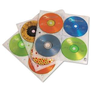  Case Logic  Two Sided CD Storage Sleeves for Ring Binder 