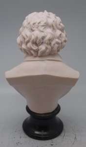 MARBLE BUST OF LUDWIG VAN BEETHOVEN   MUSIC COMPOSER  