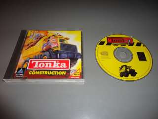 Tonka Construction PC Computer Game Very Good Original  