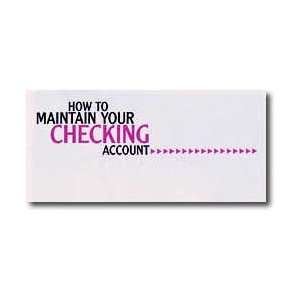  EGP Maintain Checking Account English: Office Products