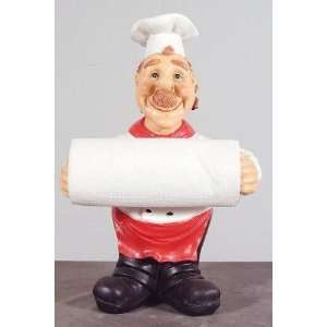  Fat Chef with Paper Towel Holder Home Kitchen Restaurant 