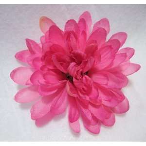  NEW Pink Chrysanthemum Mum Hair Flower Clip, Limited 