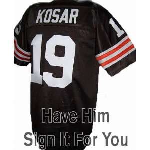   Cleveland Browns Personalized Autographed Jersey