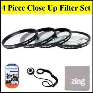  58mm Close Up Filter Set (+1, +2, +4 and +10 Diopters 