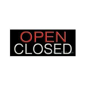  Open Closed Outdoor Neon Sign 13 x 32