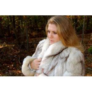 Womens Genuine Canadian Arctic Fox Fur Coat (wholesale price)  