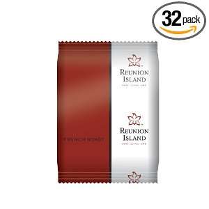 Reunion Island French Roast, 32 Count Coffee Portion Packs, 2.50 Ounce 