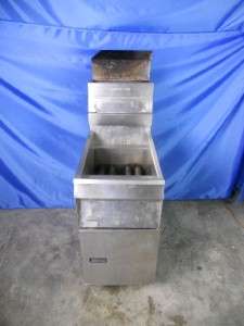 PITCO FRIALATOR 14S COOKER DEEP FRYER NATURAL GAS COMMERCIAL 