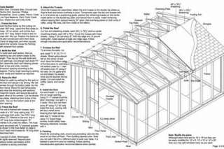 12X20 Storage Shed Plans