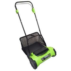  Cordless Electric Reel Lawn Mower with Grass Bag: Patio, Lawn & Garden