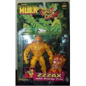   Smash and Crash the Incredible Hulk ZZZAX Action Figure: Toys & Games