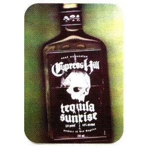 Cypress Hill   Tequila Sunrise Logo with Liquor Bottle   Rectangle 