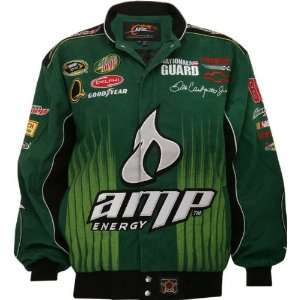  Dale Earnhardt Jr. #88 Green AMP Youth Cotton Twill Jacket 