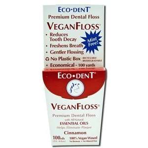   Premium Dental Floss VeganFloss Cinnamon 100yd