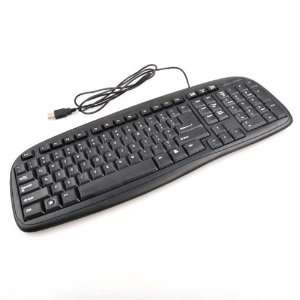   Cable Keyboard For Desktop Computer Black