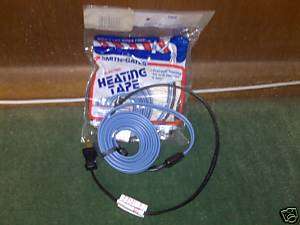 Smith Gates Electric Heat Tape 36 watts, 120 vac, 6ft  