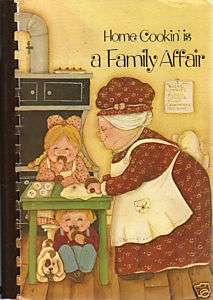   HOME COOKIN IS A FAMILY AFFAIR *OHIO COOK BOOK *ALLIANCE CHURCH  