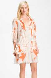 Diane von Furstenberg New Desma Drop Waist Silk Dress $365.00