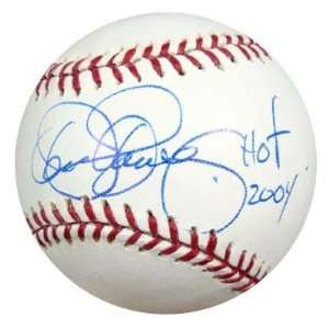  Autographed Dennis Eckersley Baseball   HOF 2004 PSA DNA 