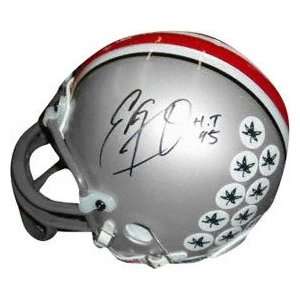  Eddie George Ohio State Buckeyes Autographed Mini Helmet 