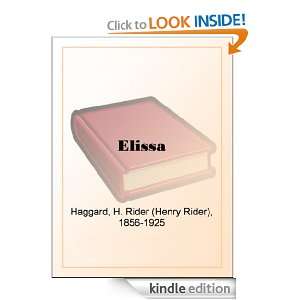 Start reading Elissa on your Kindle in under a minute . Dont have 