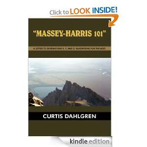 Massey Harris 101A Letter to Generations X, Y, and Z Quotations 