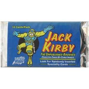 Jack Kirby The Unpublished Archives Collector Cards Booster Pack (10 