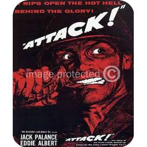  Attack Vintage Jack Palance Movie MOUSE PAD: Office 